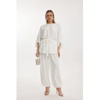 Брюки Kaloris 2308/1 белый