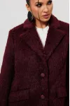 Пальто Mislana 1148 бордовый Пальто Mislana 1148 бордовый