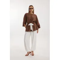 Брюки Kaloris 2308/1 белый