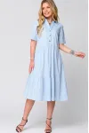 Платье Talia Fashion 427 голубой