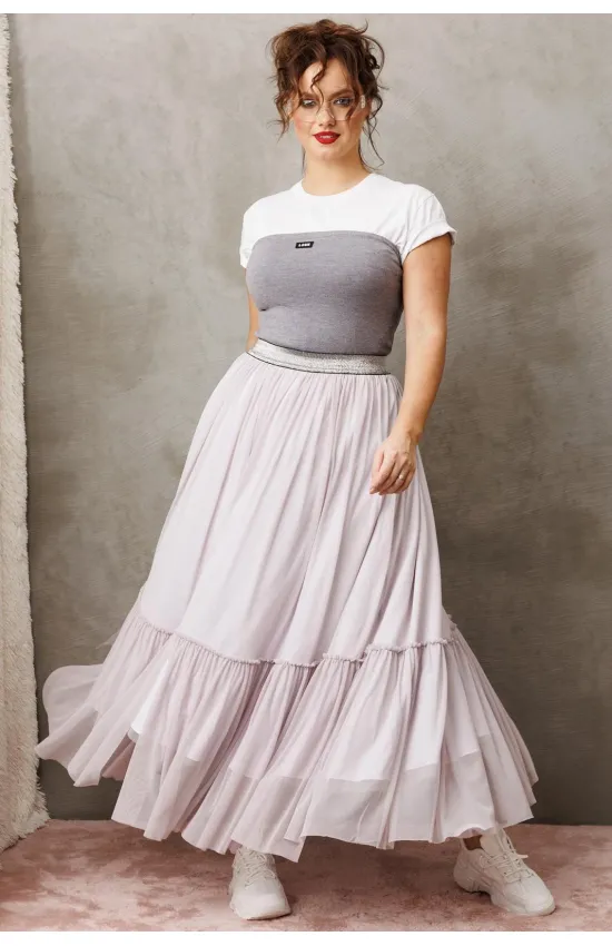 Юбка Anastasia 1296 французский серый