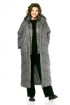 Пальто Диамант 2128 серый