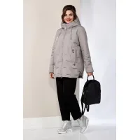 Куртка Shetti 2140 бежево-серый