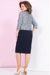 Платье Mira Fashion 4764 синий
