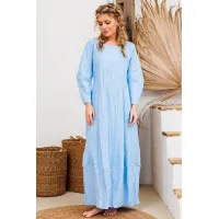 Платье Амулет 9923 небесный 170