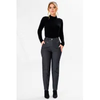 Брюки Faufilure C932 черный меланж