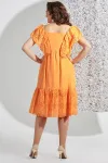 Платье Mira Fashion 5434 оранжевый