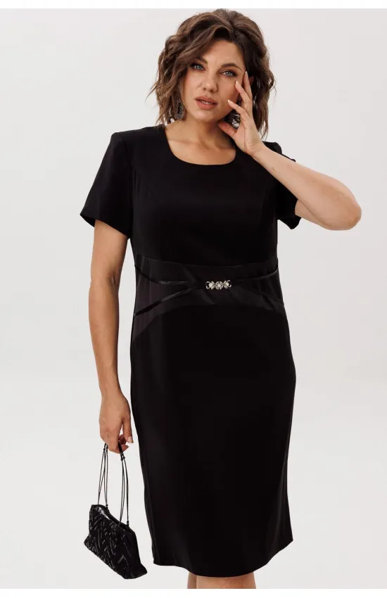 Платье Anelli 1761 Черный лебедь