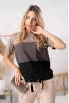 Блузка Nika.pl 0302401 Hajdan-24 Темно-коричневый
