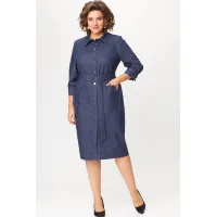 Платье Bonna Image 942 синий джинс Платье Bonna Image 942 синий джинс