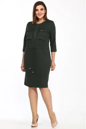 Платье Lady Style Classic 1679/5 Темно-зеленый