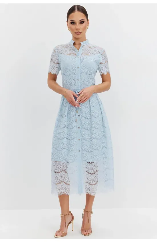 Платье Vesnaletto 4406-3 голубой