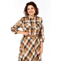 Платье Милора-Стиль 1385 карамельный