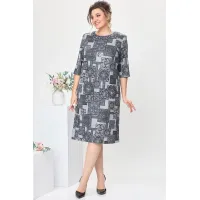 Платье Romanovich 1-2639 серый Платье Romanovich 1-2639 серый