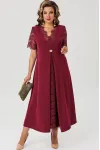 Платье Mira Fashion 5716 бордовый