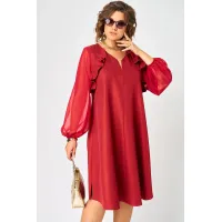 Платье Eva Grant 7322 А крансый