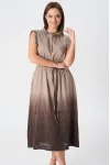 Платье Your Size 2246/164 Кофе с молоком (Капучино)