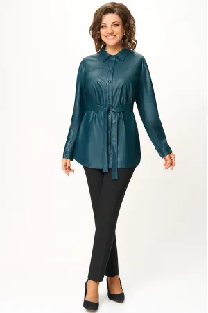 Блузка Дали 7049 изумруд