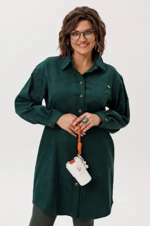 Платье Anelli 1771 Изумрудная мягкость