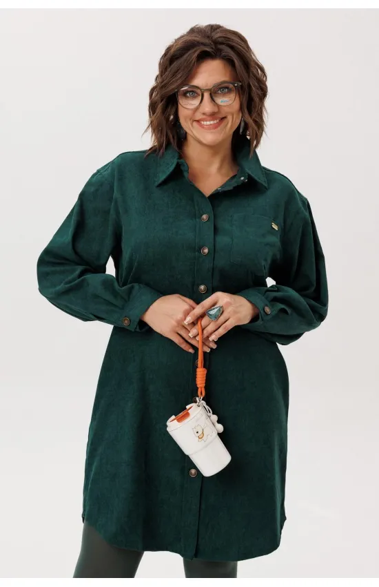 Платье Anelli 1771 Изумрудная мягкость