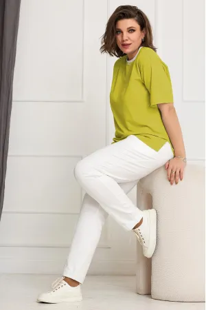 Блузка Begimoda 4086 травяной