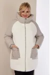 Куртка Shetti 2171 молочный