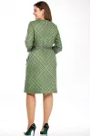 Платье Lady Style Classic 2198/3 Серый с зеленым