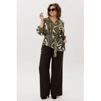 Блузка Anelli 1665 лесная осока