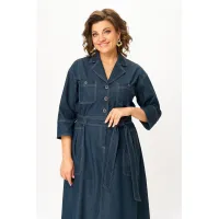 Платье Кокетка И К 1501 джинсовый