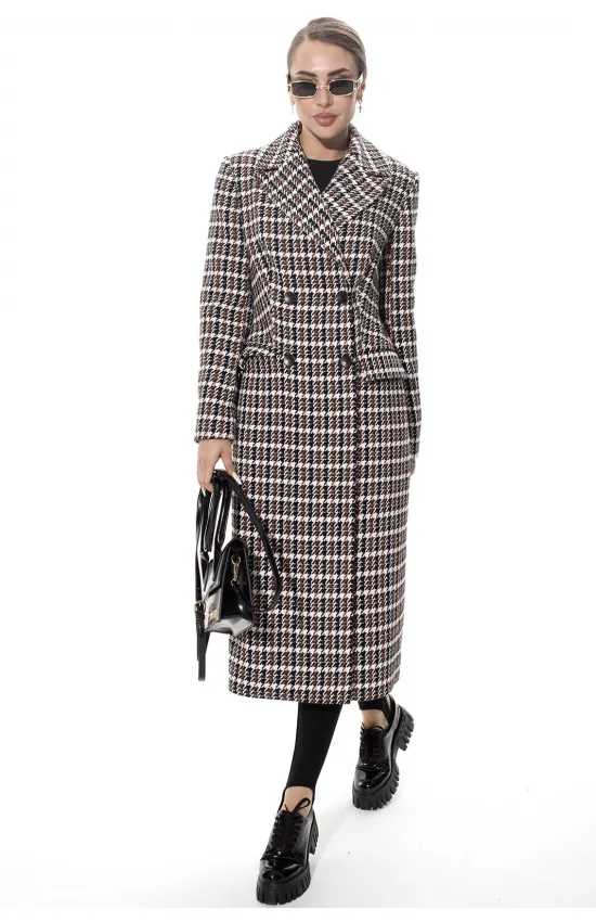 Пальто Golden Valley 7142-1 мультиколор