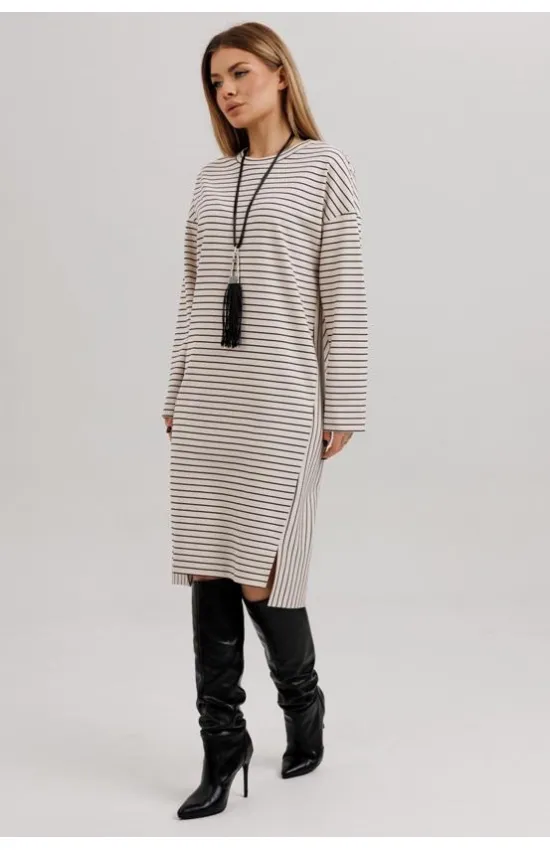 Платье Faufilure С1816 полоска