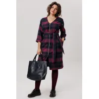 Платье Anelli 1728 Винная геометрия Платье Anelli 1728 Винная геометрия