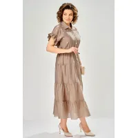 Платье Fita 5171 Купена кофейный