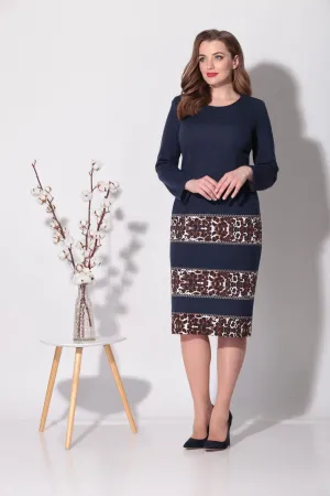 Платье Fortuna. Шан-Жан 560-1 Синий