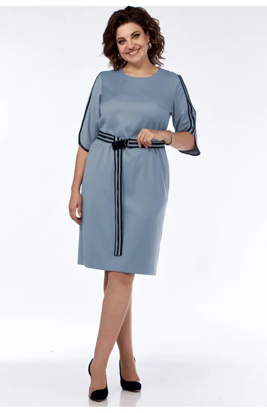 Платье Lady Style Classic 2894/1 Голубые тона