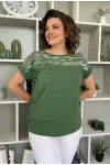 Блузка Rumoda 2135 к.р зеленый