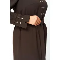 Платье Anastasia Mak 1296 коричневый