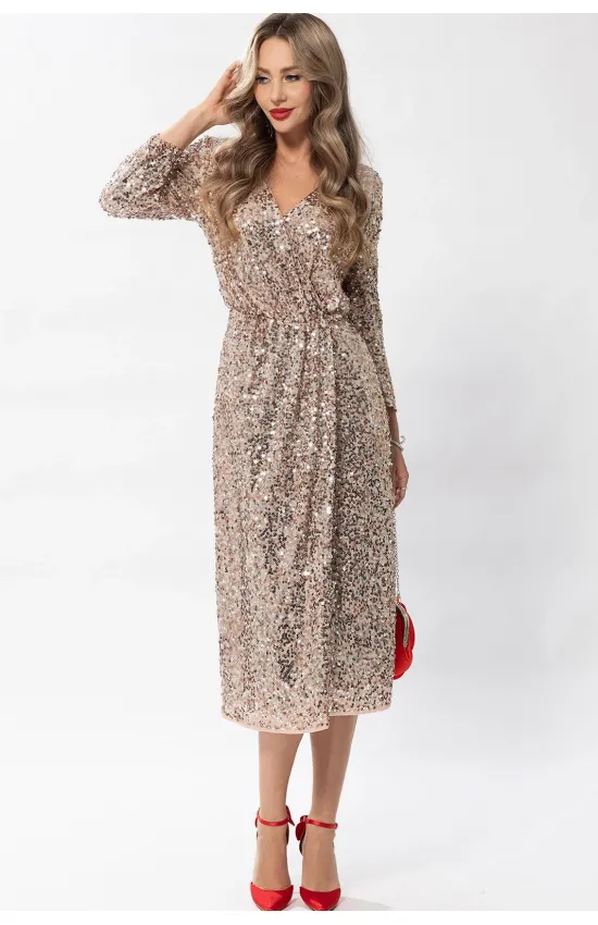 Платье Golden Valley 44202 золотой
