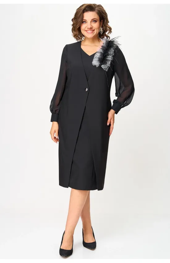 Платье Anastasia Mak 1274 чёрный