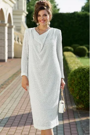 Платье Vittoria Queen 25943-1 молочно-салатовый