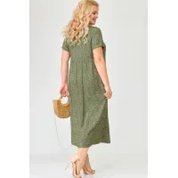 Платье Lady Three Stars 2487 олива
