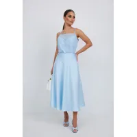 Блузка Vesnaletto 4422 голубой