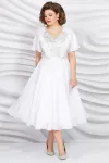 Платье Mira Fashion 5416 белый