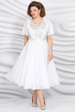 Платье Mira Fashion 5416 белый