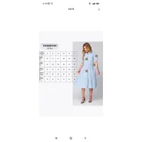 Платье Talia Fashion 427 голубой Платье Talia Fashion 427 голубой