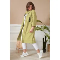 Кардиганы Rumoda 2019/3 оливковый
