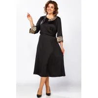 Платье Mira Fashion 5606 черный Платье Mira Fashion 5606 черный