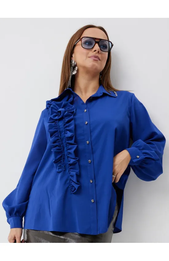 Блузка Condra Deluxe 16300 васильковый