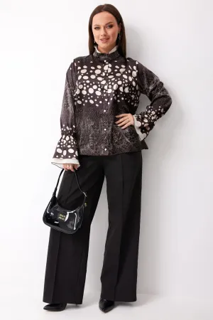 Блузка Begimoda 4145 шоколад