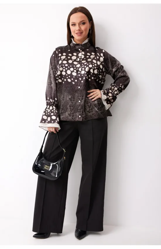 Блузка Begimoda 4145 шоколад